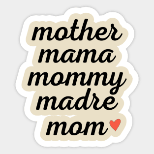 mothers day Sticker